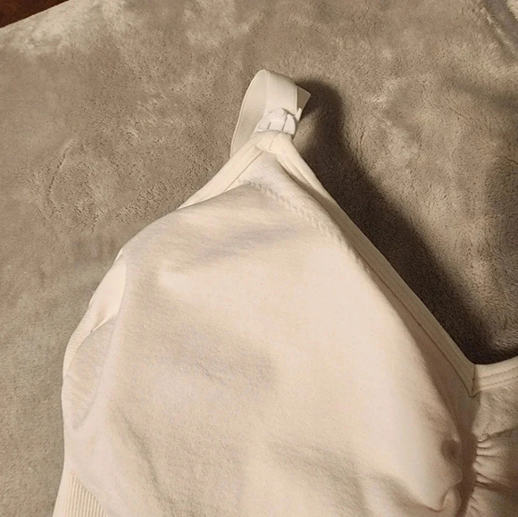 Bravado basics white nursing cami, XL - Picture 2 of 5